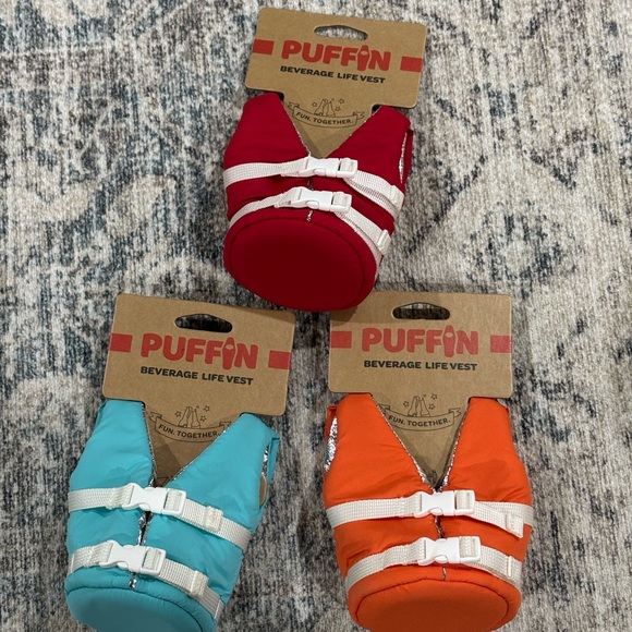 Beverage Life Vest - Red, Blue, and Orange - Picture 1 of 5